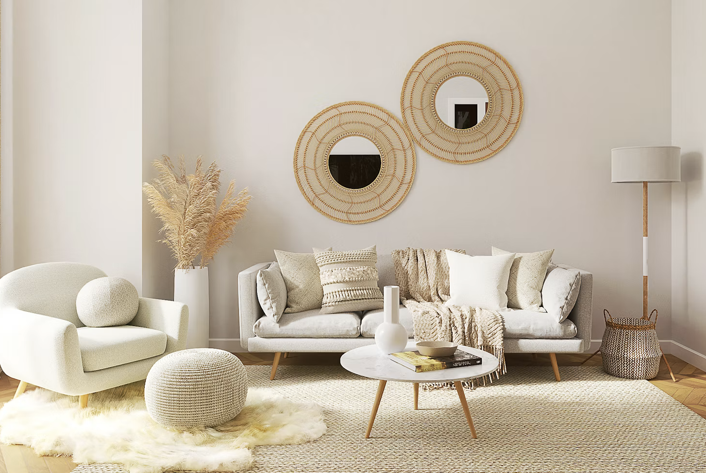 Comment aménager un petit salon ? 10 idées pour gagner de la place sans le surcharger